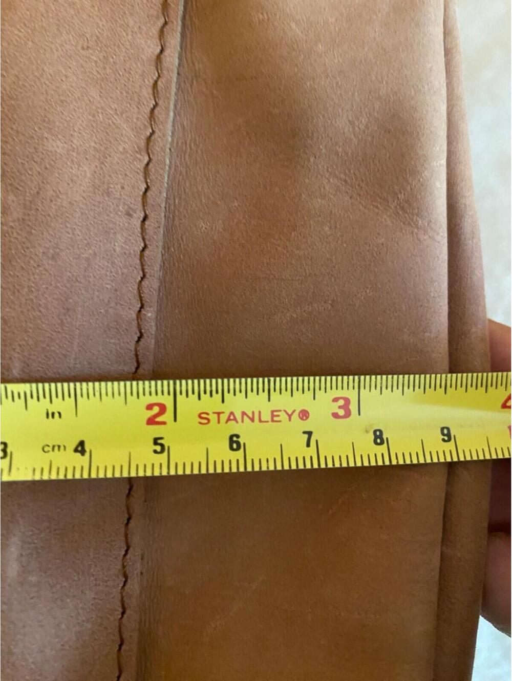 ABLE Handmade in Ethiopia Leather Crossbody Bag Purse 12.5"x11"x3.5" - Picture 8 of 8